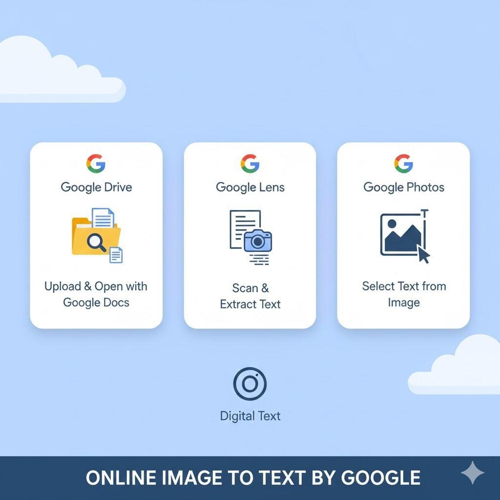 تبدیل عکس به متن آنلاین گوگل