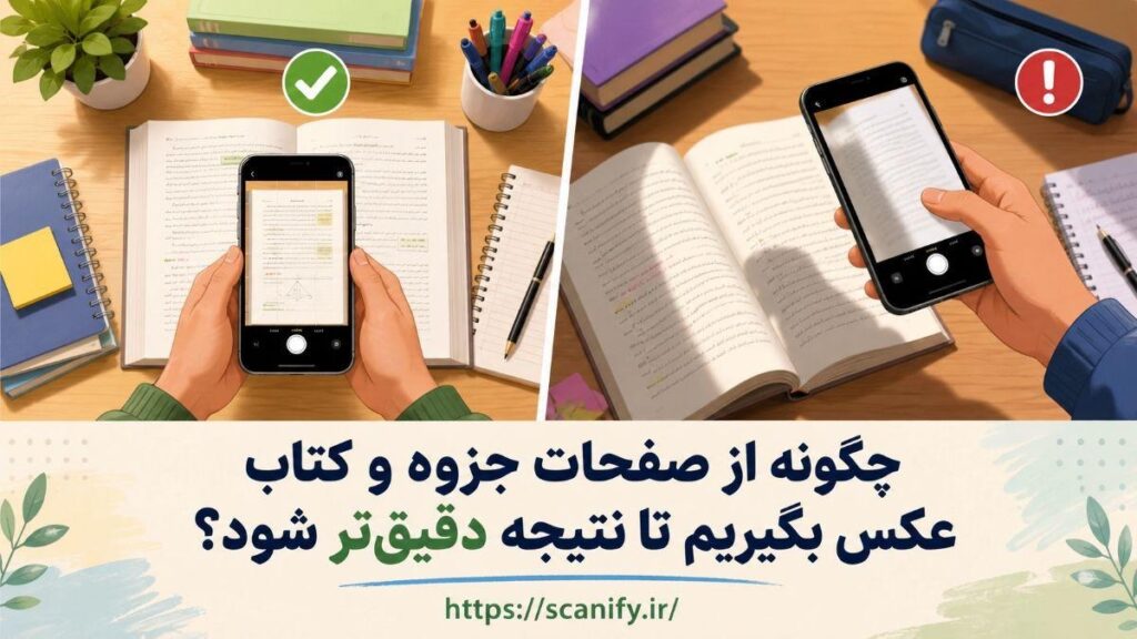 تبدیل عکس جزوه و کتاب به متن